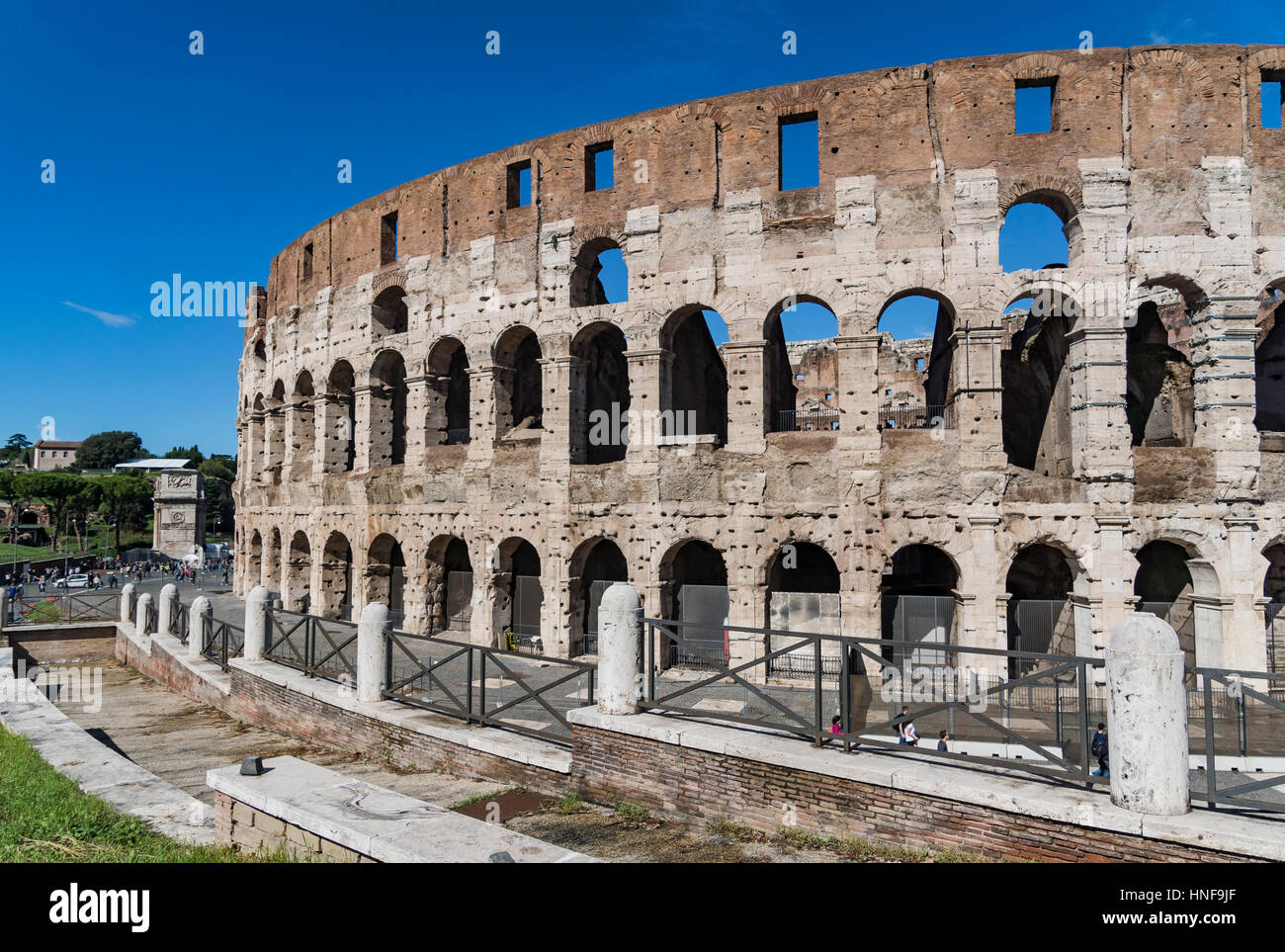 Colloseum Rome Italy Stock Photo