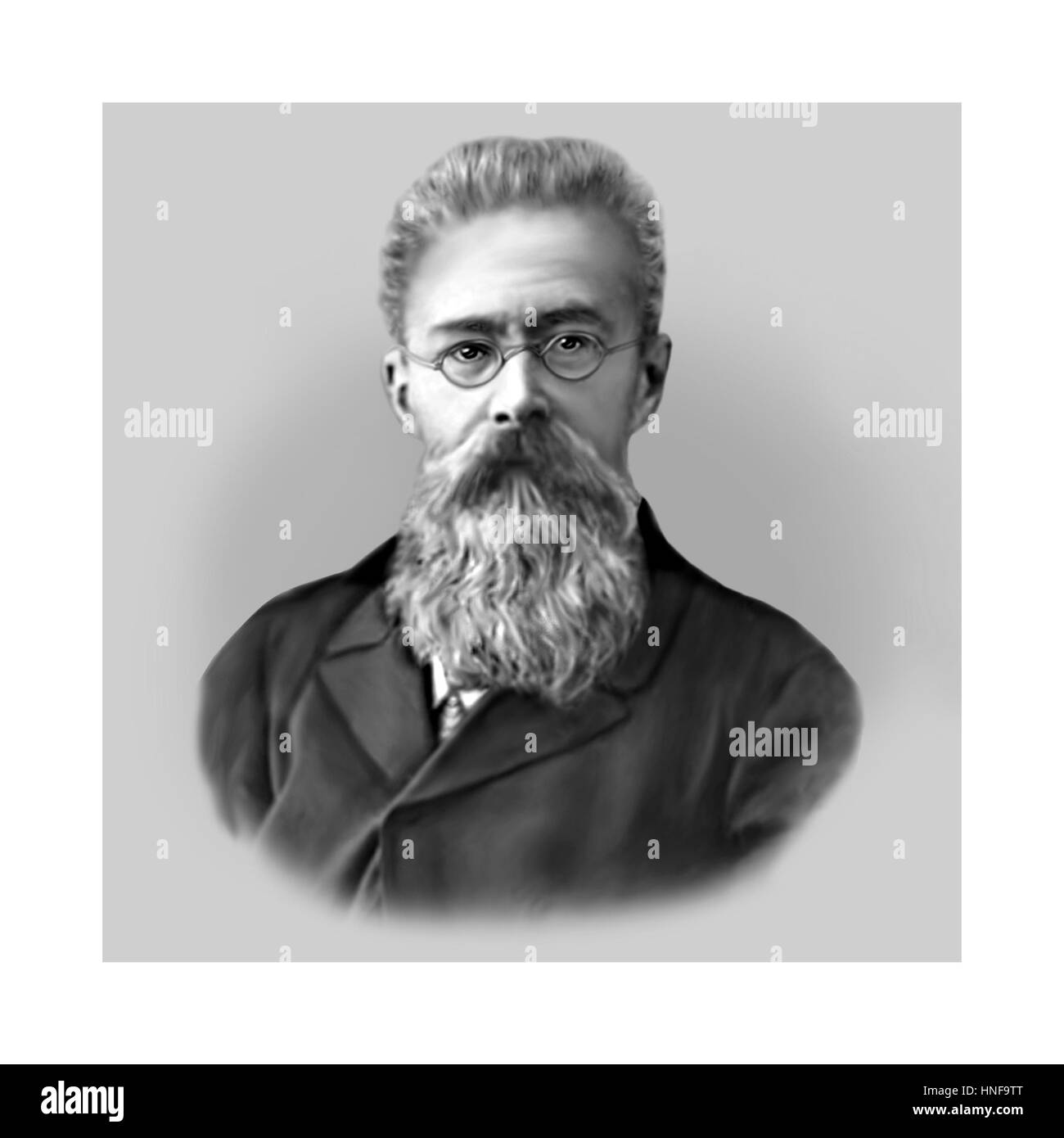 Nikolai RimskyKorsakov, 18441908, Russian Composer, Portrait
