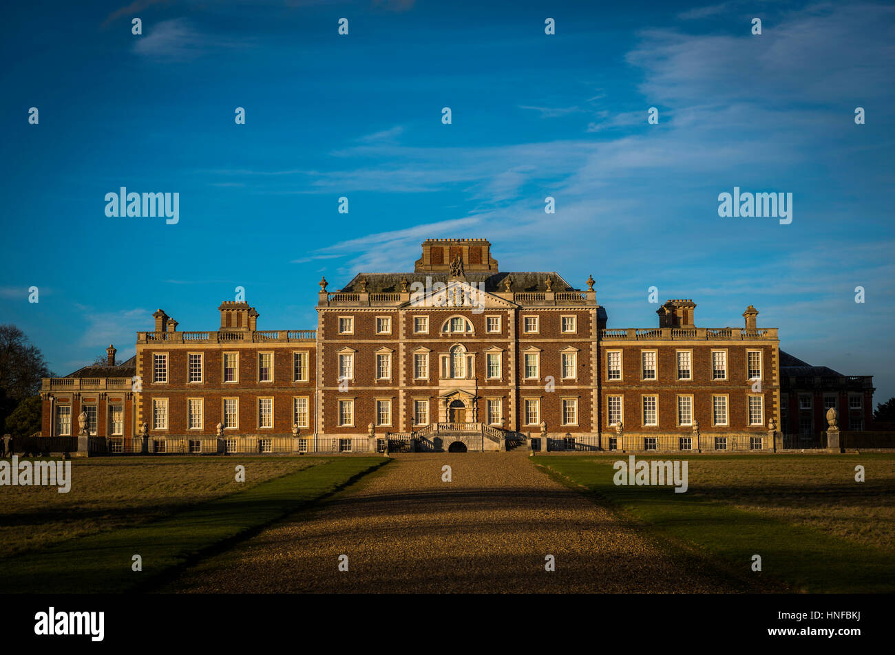 Wimpole Hall run by the National trust on the Wimpole Estate near