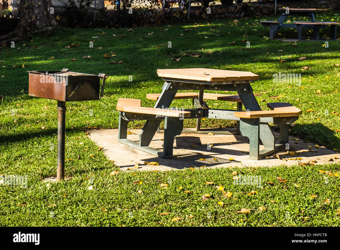 Picnic Tables Park Stock Photos & Picnic Tables Park Stock Images Alamy