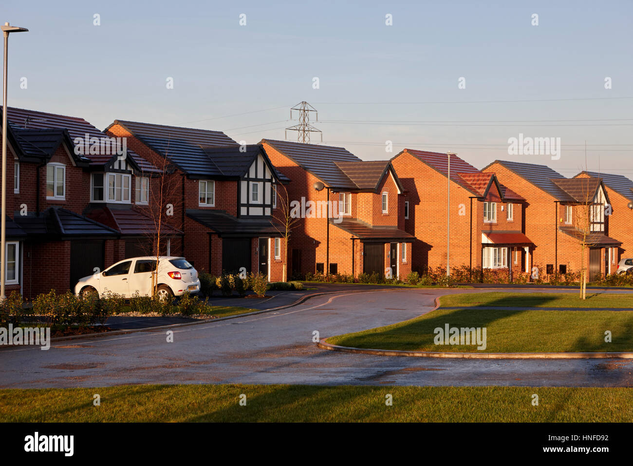 New build homes estate uk hires stock photography and images Alamy