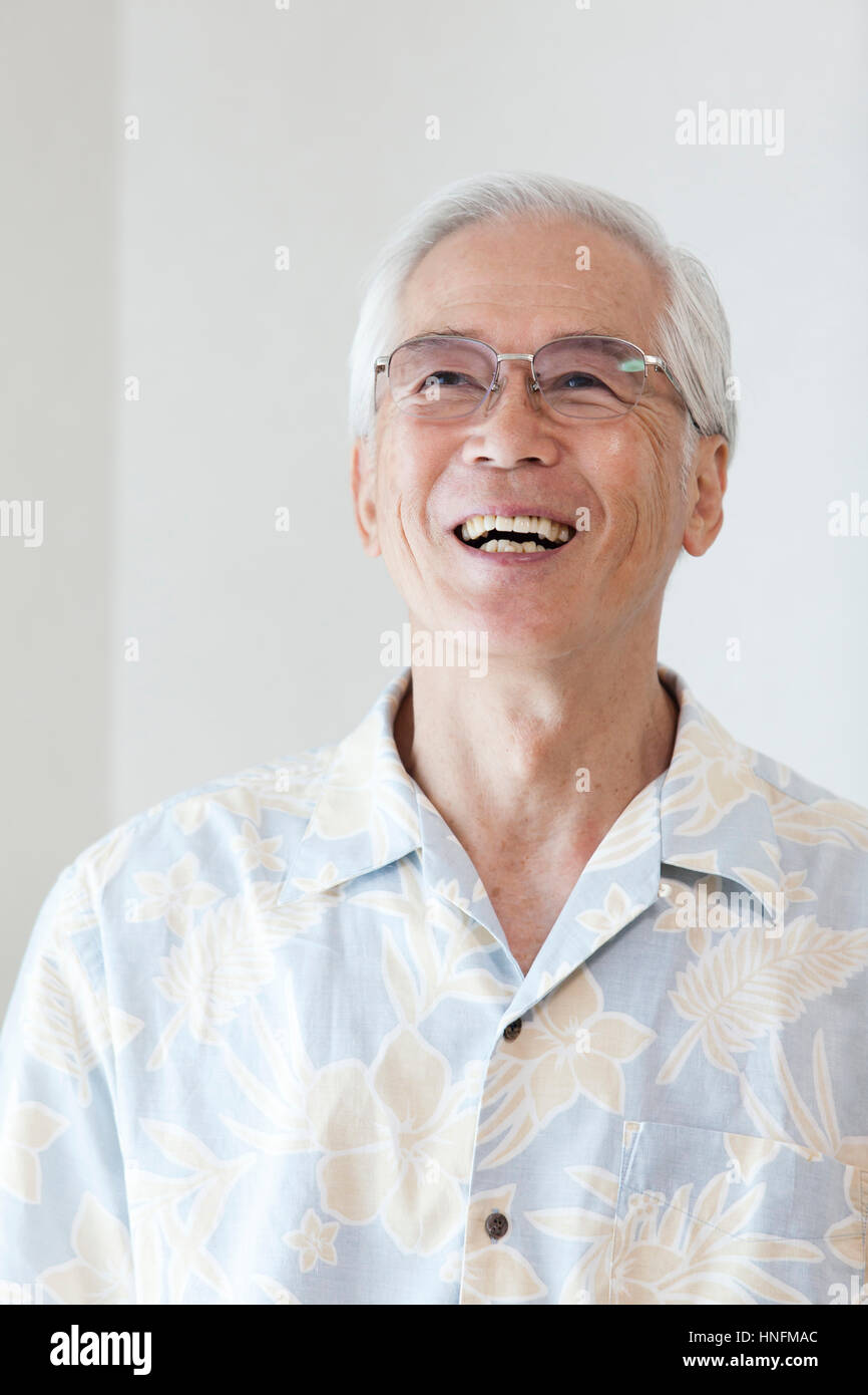 Senior man active portrait glasses hi-res stock photography and images ...