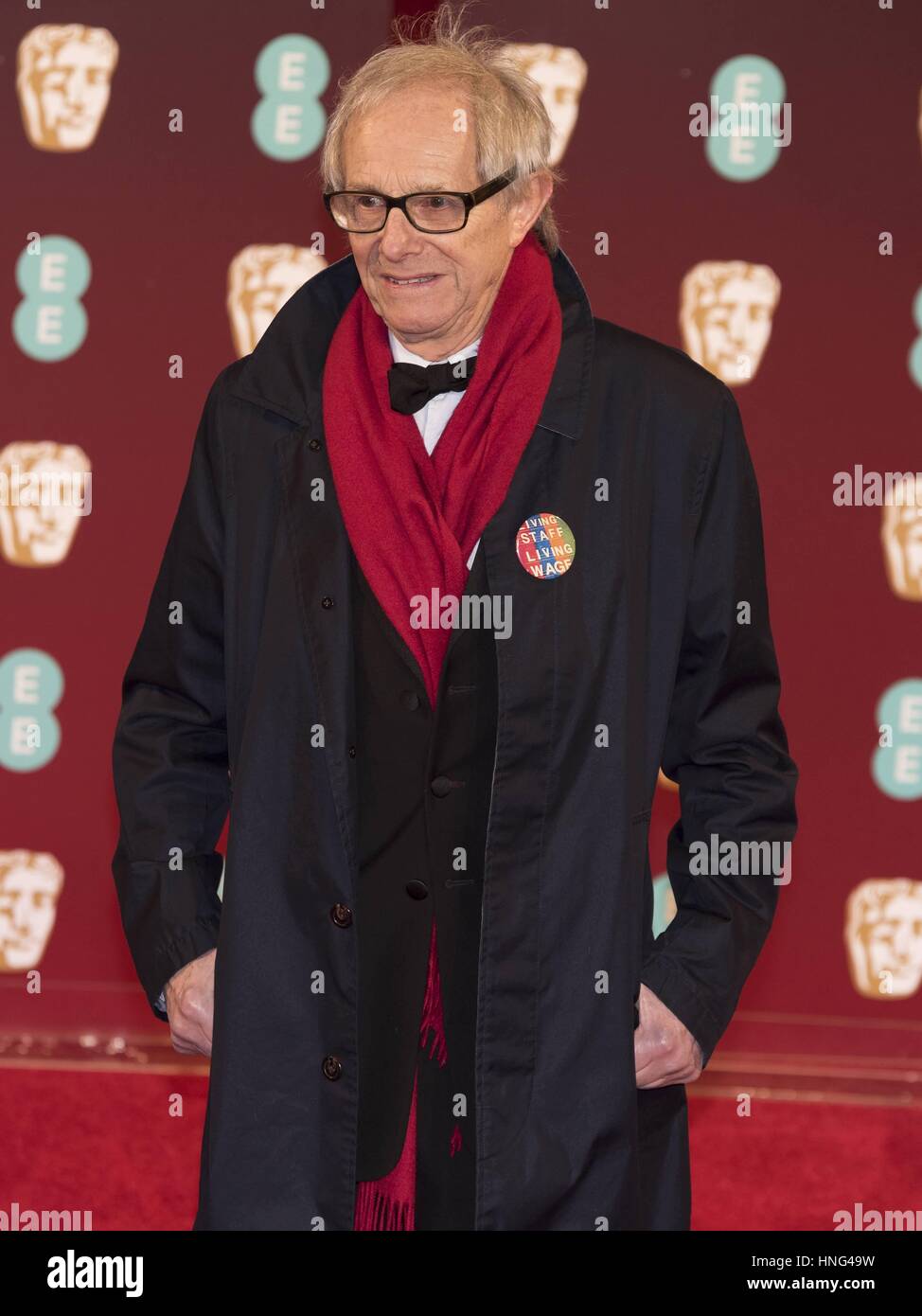 Ken Loach attends EE British Academy Film Awards 2017 at the Royal Albert Hall. London, England, UK (12/02/2017) | usage worldwide Stock Photo