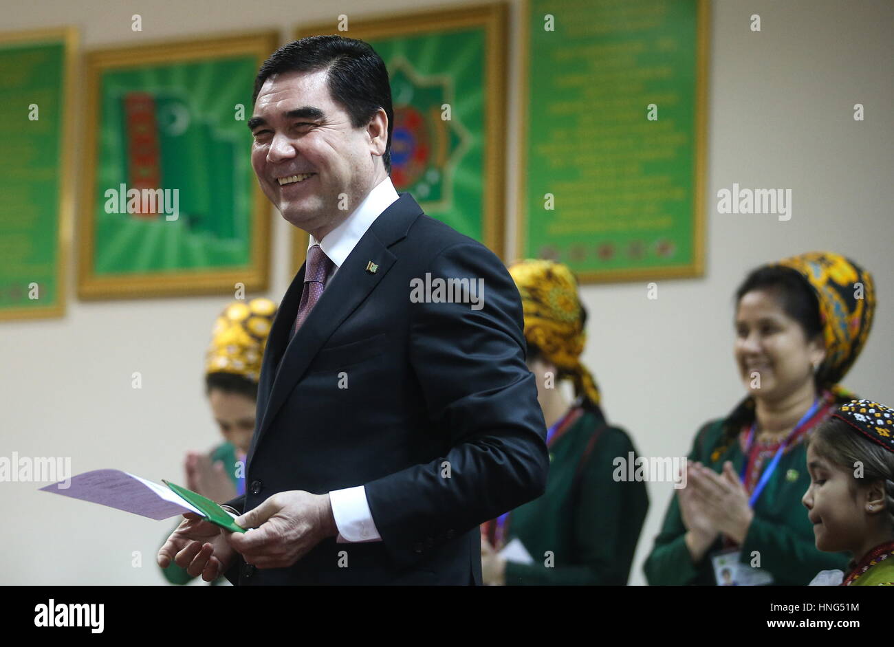 Gurbanguly Berdimuhamedow Stock Photos & Gurbanguly Berdimuhamedow ...
