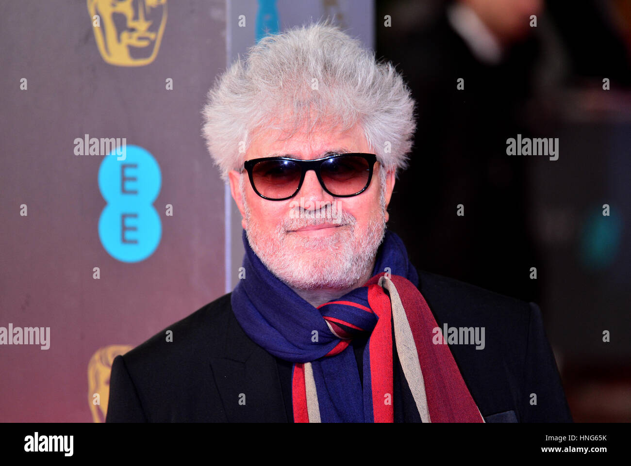 Pedro Almodovar attending the EE British Academy Film Awards held at the Royal Albert Hall, Kensington Gore, Kensington, London. PRESS ASSOCIATION Photo. Picture date: Sunday February 12, 2017. See PA story SHOWBIZ Baftas. Photo credit should read: Dominic Lipinski/PA Wire Stock Photo