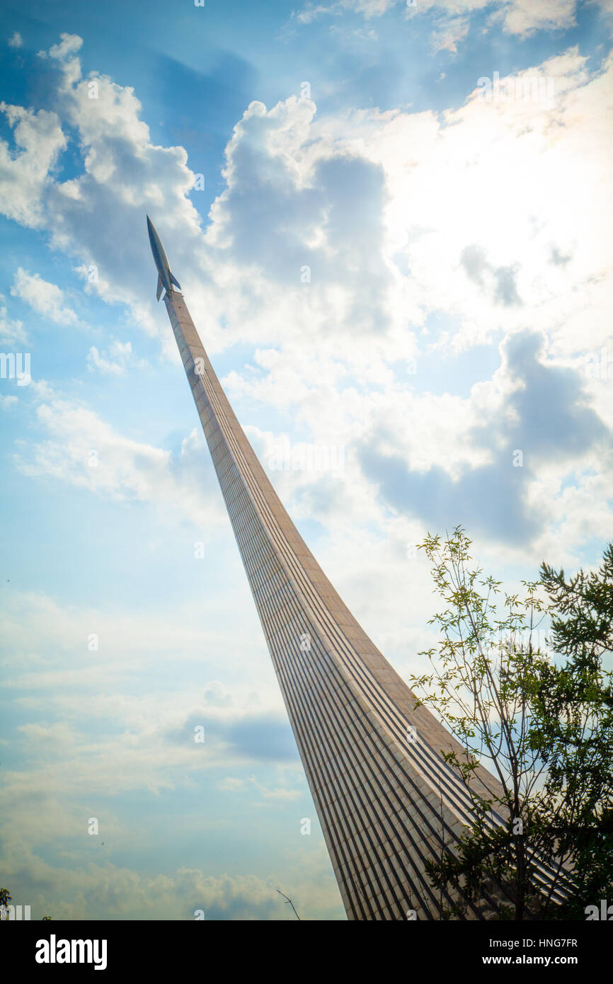 Memorial Museum of Cosmonautics in Moscow, Russia Stock Photo