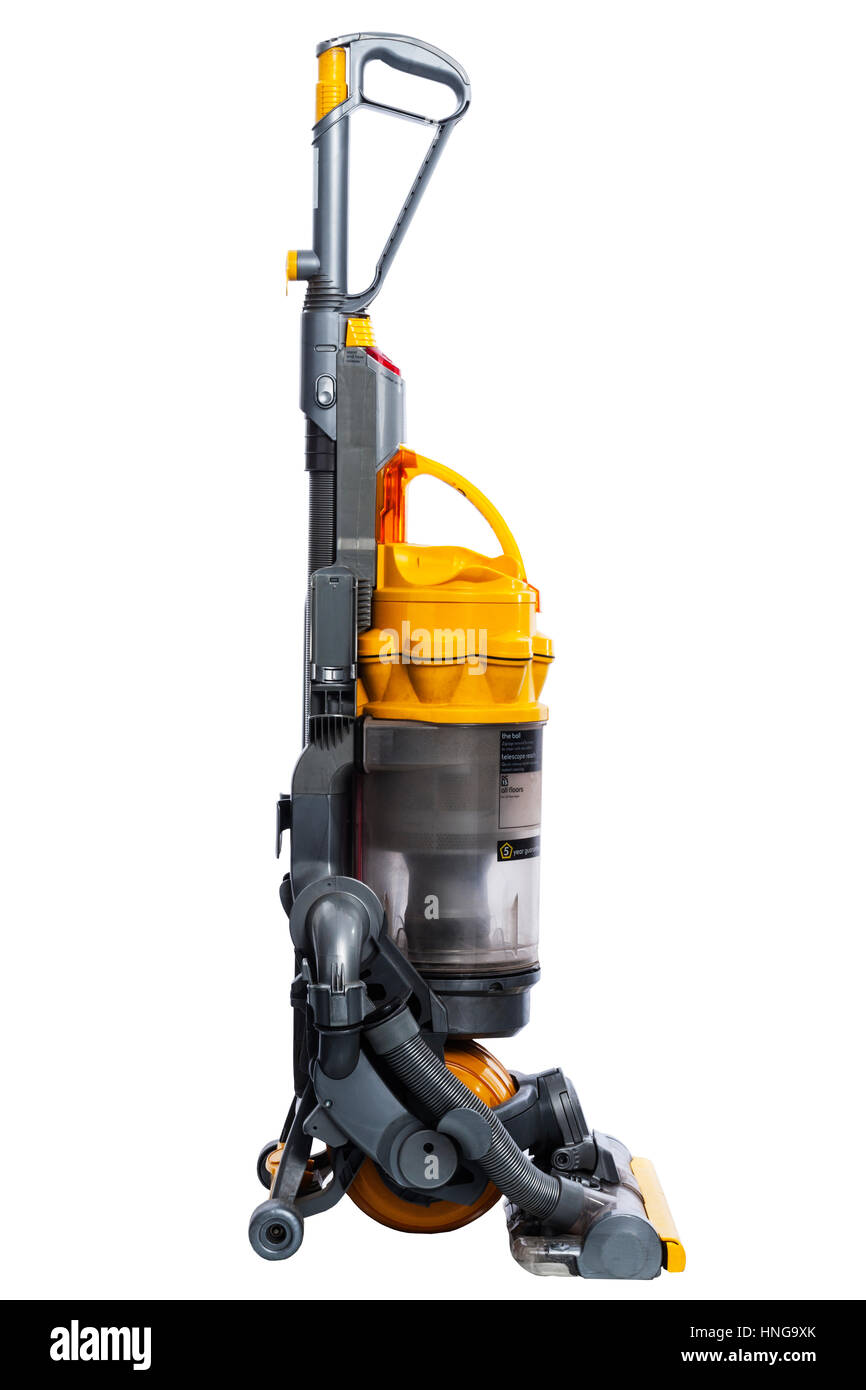 A Dyson DC15 all floors ball hoover on a white background Photo - Alamy