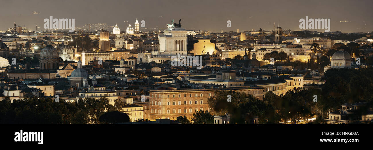 Rome rooftop panorama view hi-res stock photography and images - Alamy