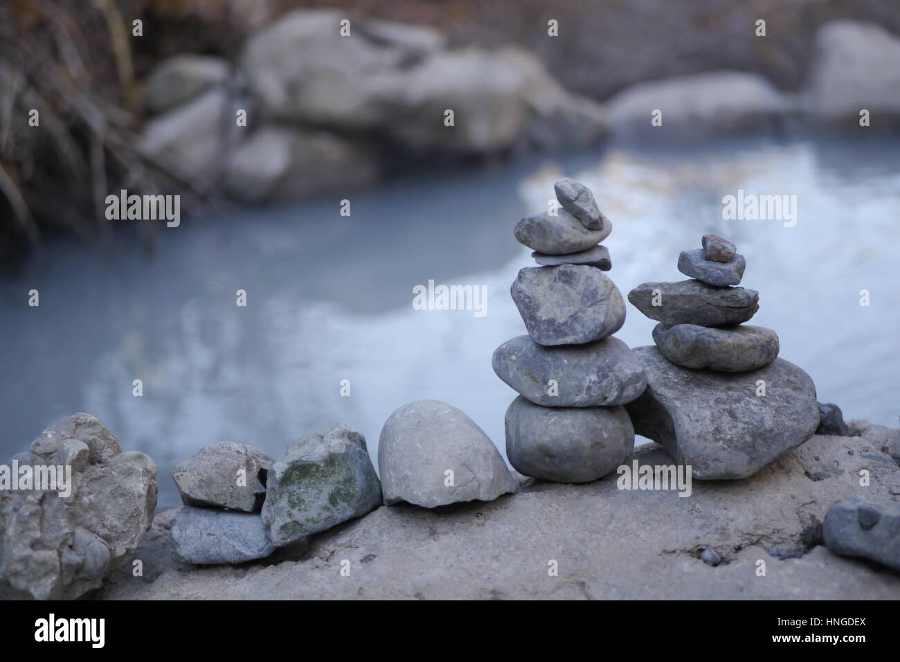 seattle and hot springs Stock Photo Alamy