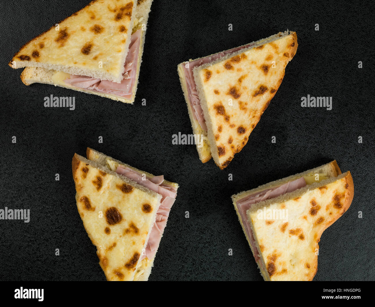 Toasted ham and cheese sandwich hires stock photography and images Alamy