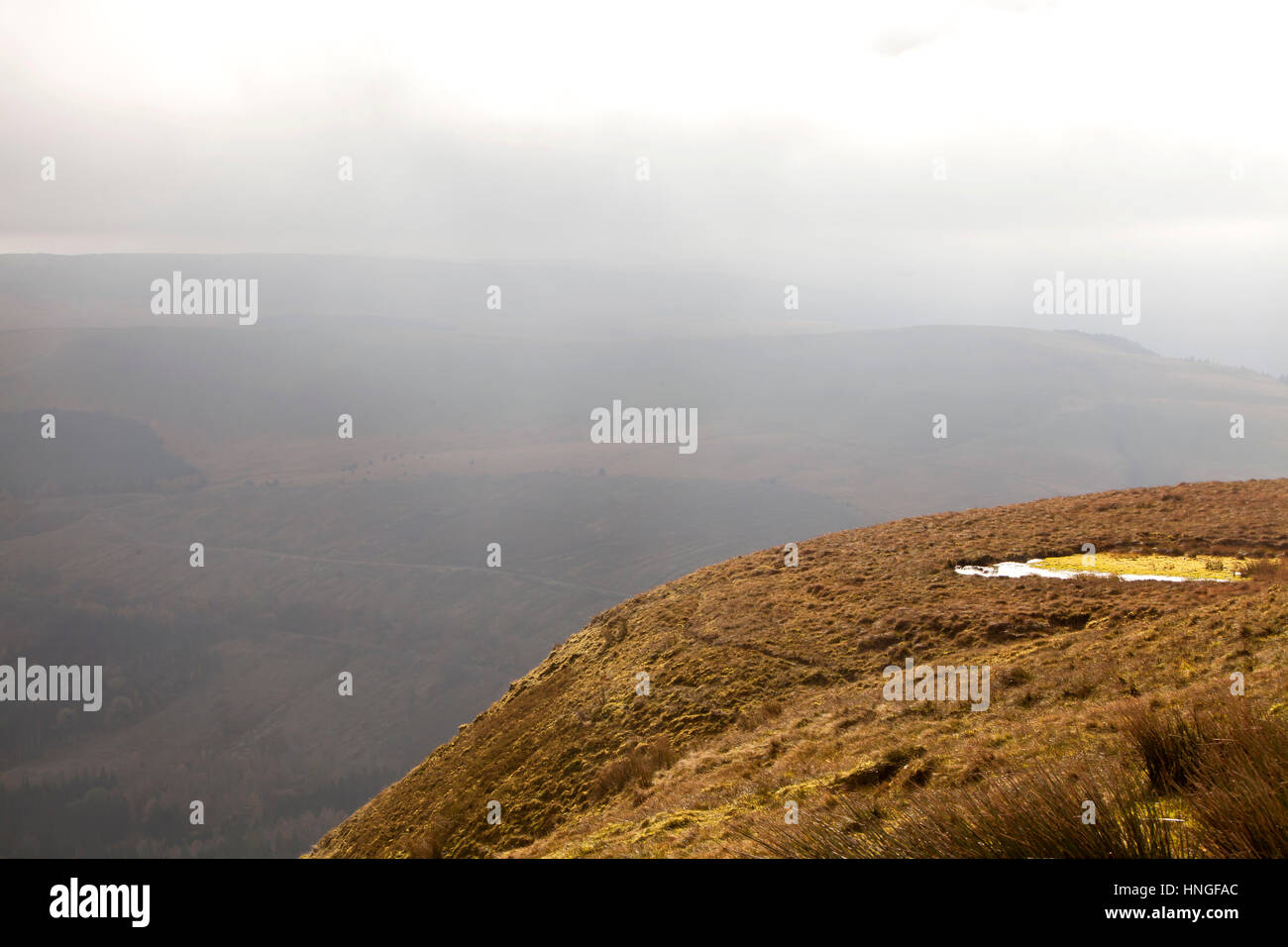 The Path Along the Escarpment. A public walking path goes along the ...