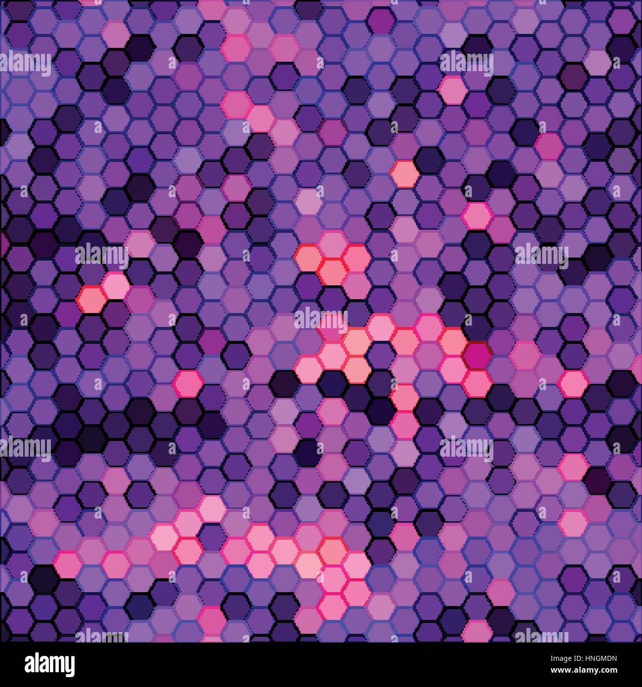 Purple mosaic pattern abstract background digitally Stock Vector Images ...