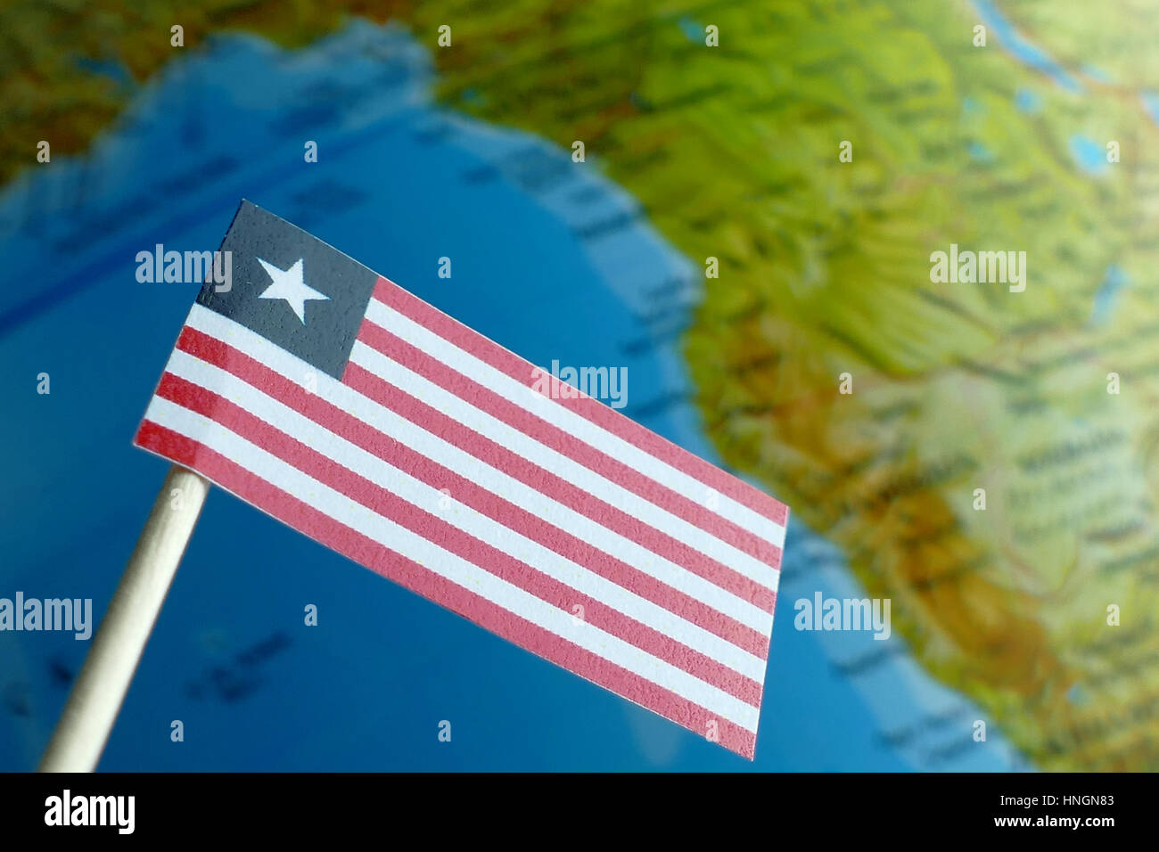 Liberia map map hi-res stock photography and images - Alamy