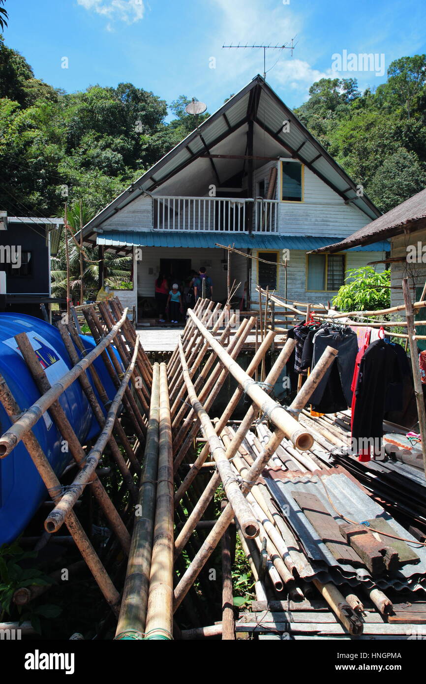Annah rais bidayuh longhouse kuching hi-res stock photography and ...