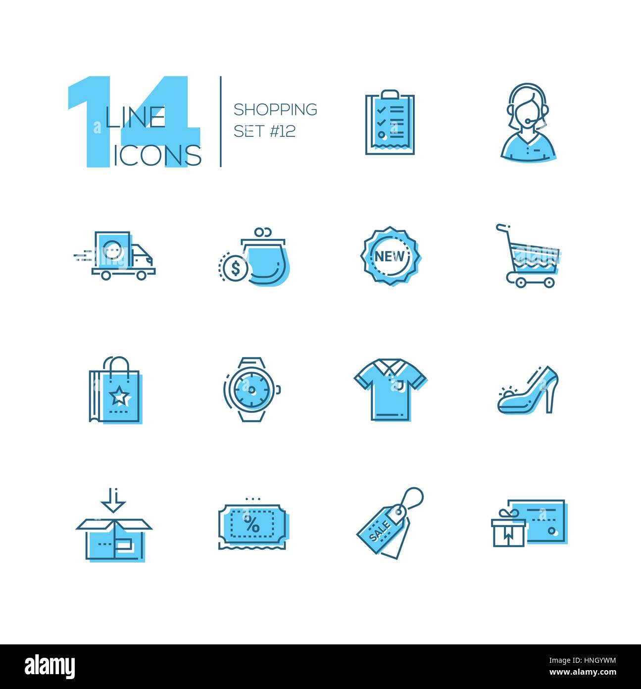 Shopping delivery return icon Stock Vector Images - Alamy