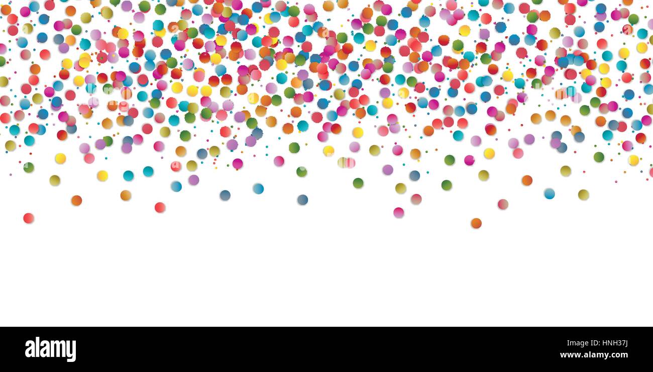 Colorful Party Confetti Stock Vector Image & Art - Alamy