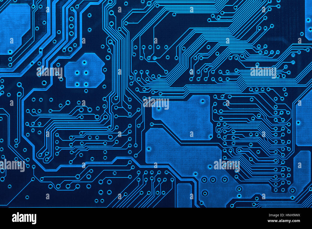 Circuit board background Stock Photo