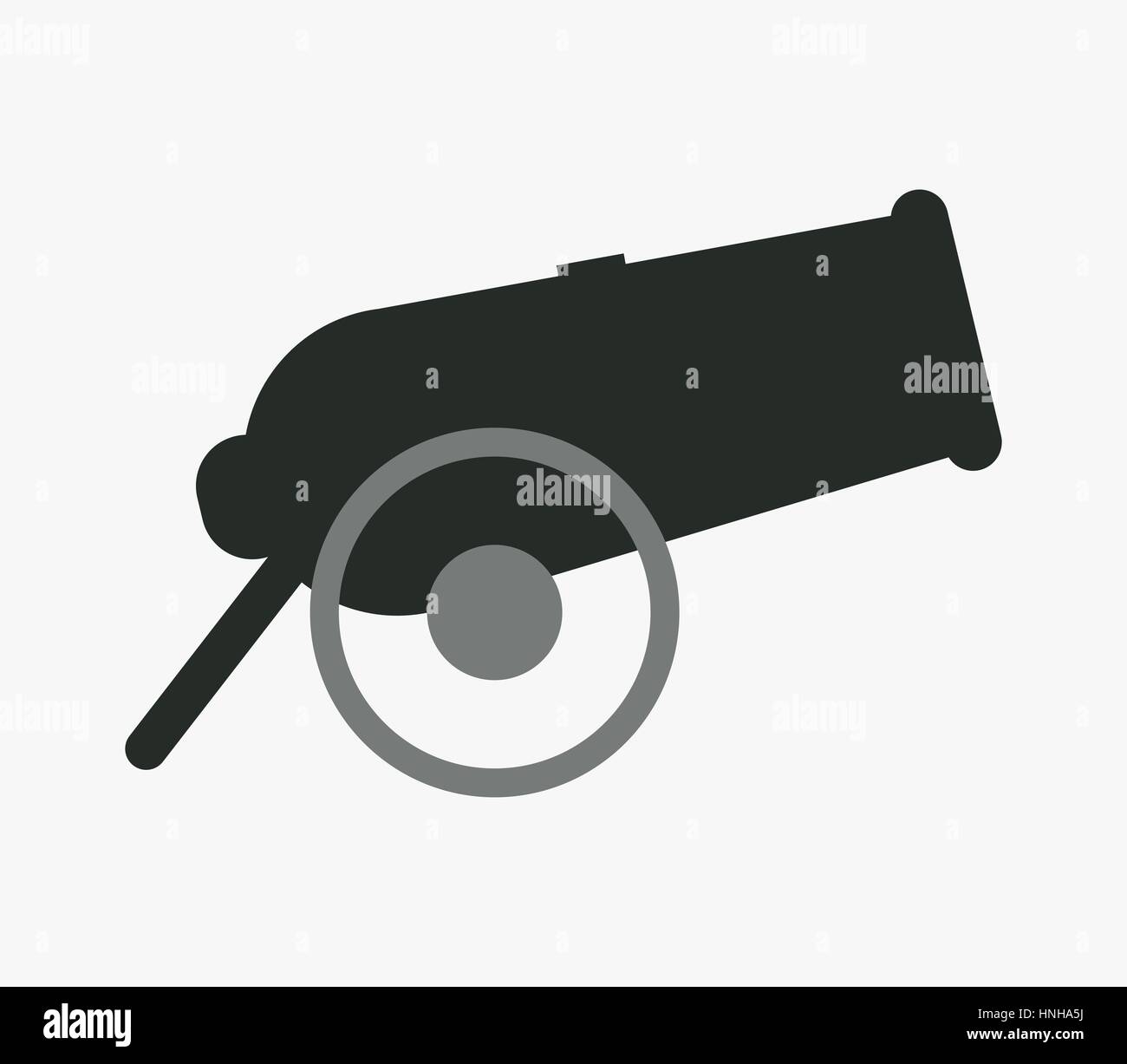 Cannon fire canon gun Stock Vector Images - Alamy
