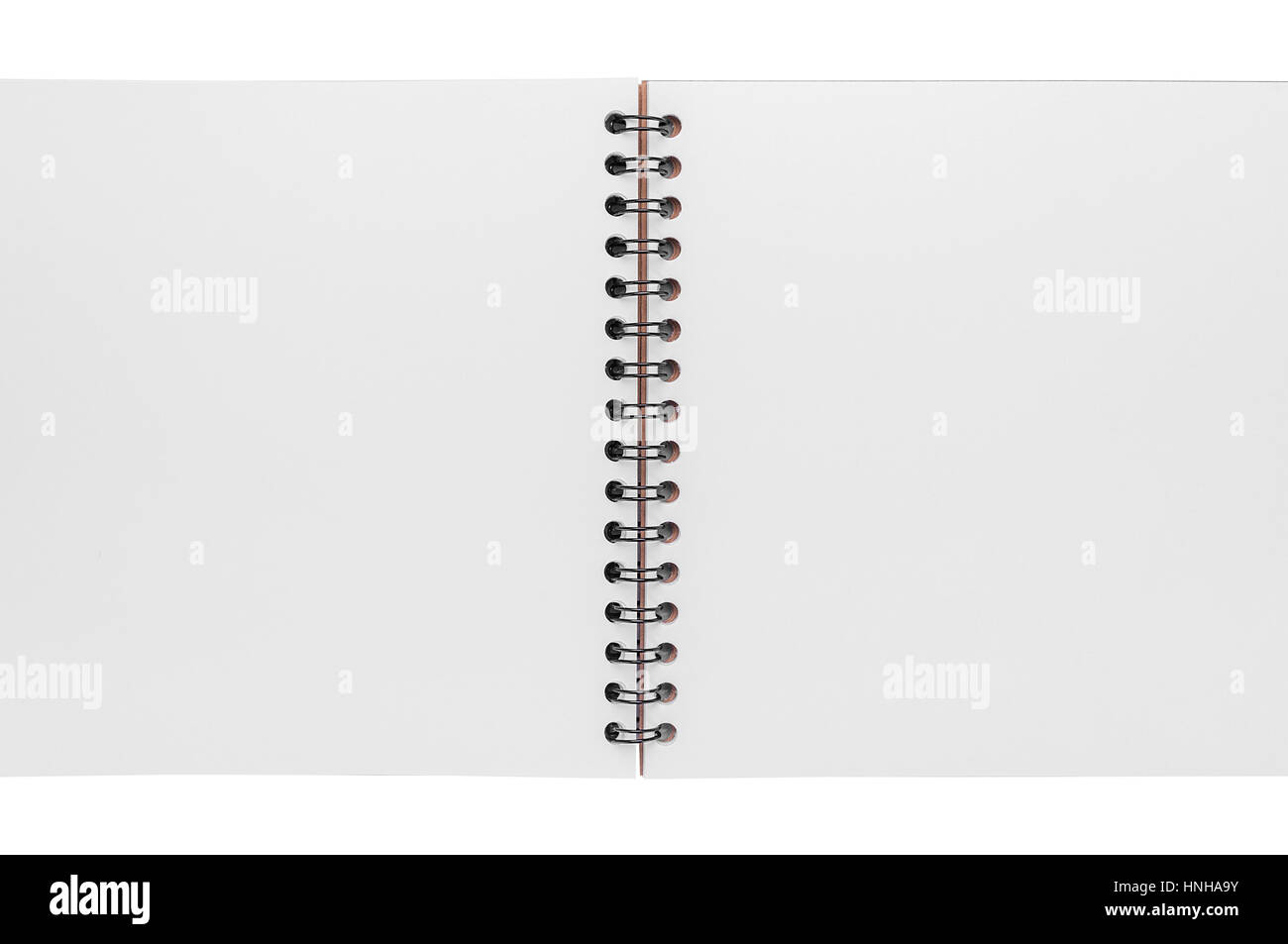 Spring Notebook Texture A notebook on a spring. Isolated on white background Stock Photo - Alamy