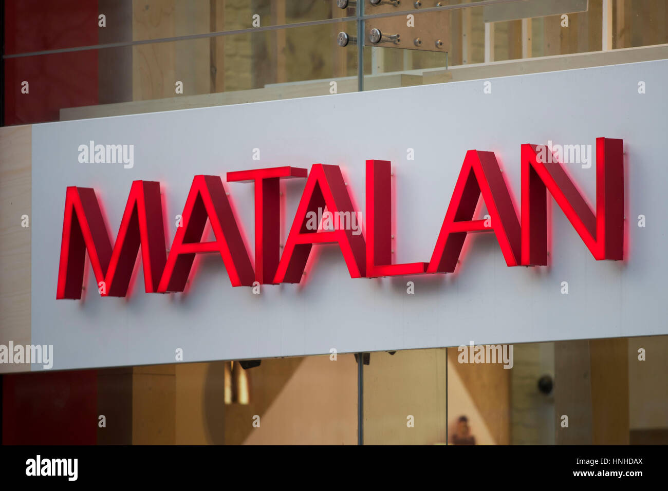 Matalan sign logo. Stock Photo