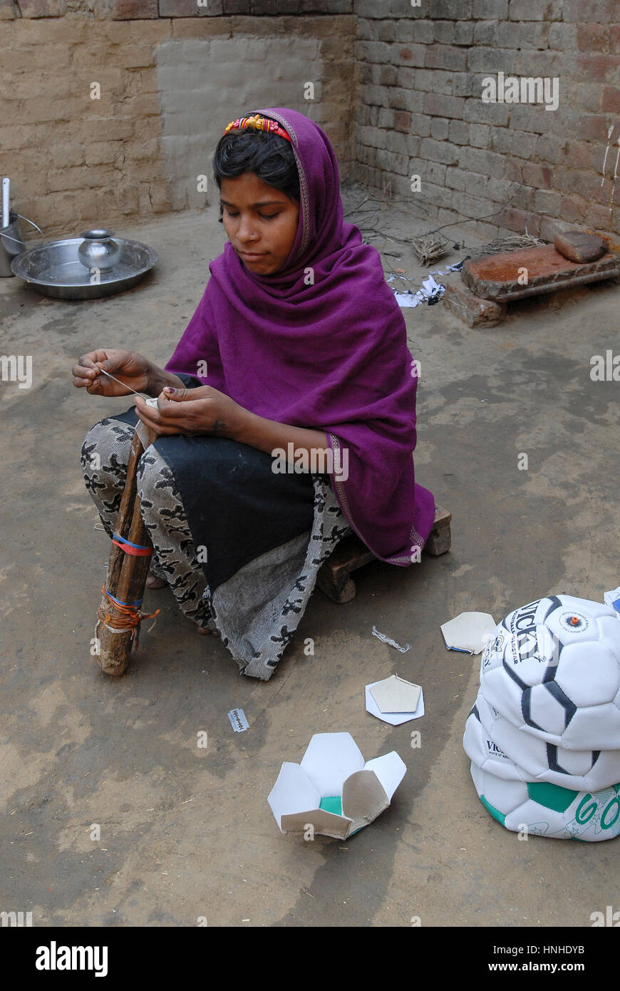 Child Labour Football High Resolution Stock Photography And Images Alamy
