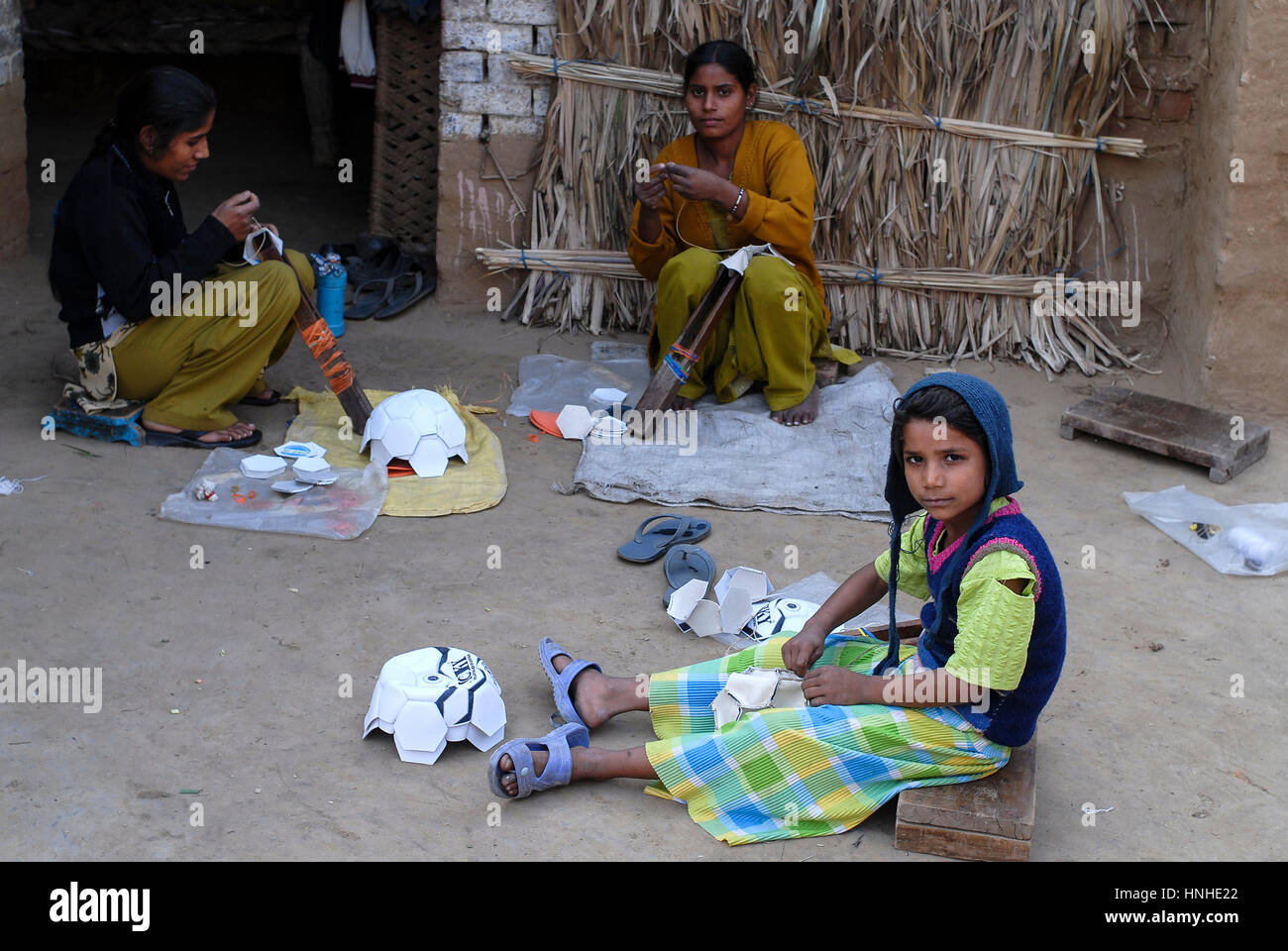 India Uttar Pradesh Meerut Village Kurali Cottage Industry