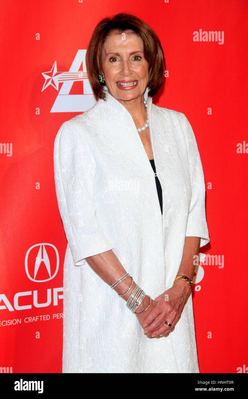 Los Angeles, CA, USA. 10th Feb, 2017. Nancy Pelosi at arrivals for 2017 MusiCares Person of the Year Gala, Los Angeles Convention Center, Los Angeles, CA February 10, 2017. Credit: Priscilla Grant/Everett Collection/Alamy Live News Stock Photo