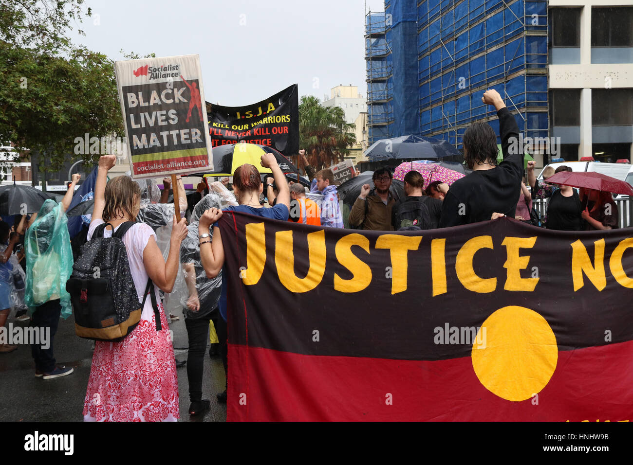 Redfer Riots Redfern police station hi-res stock photography and images - Alamy