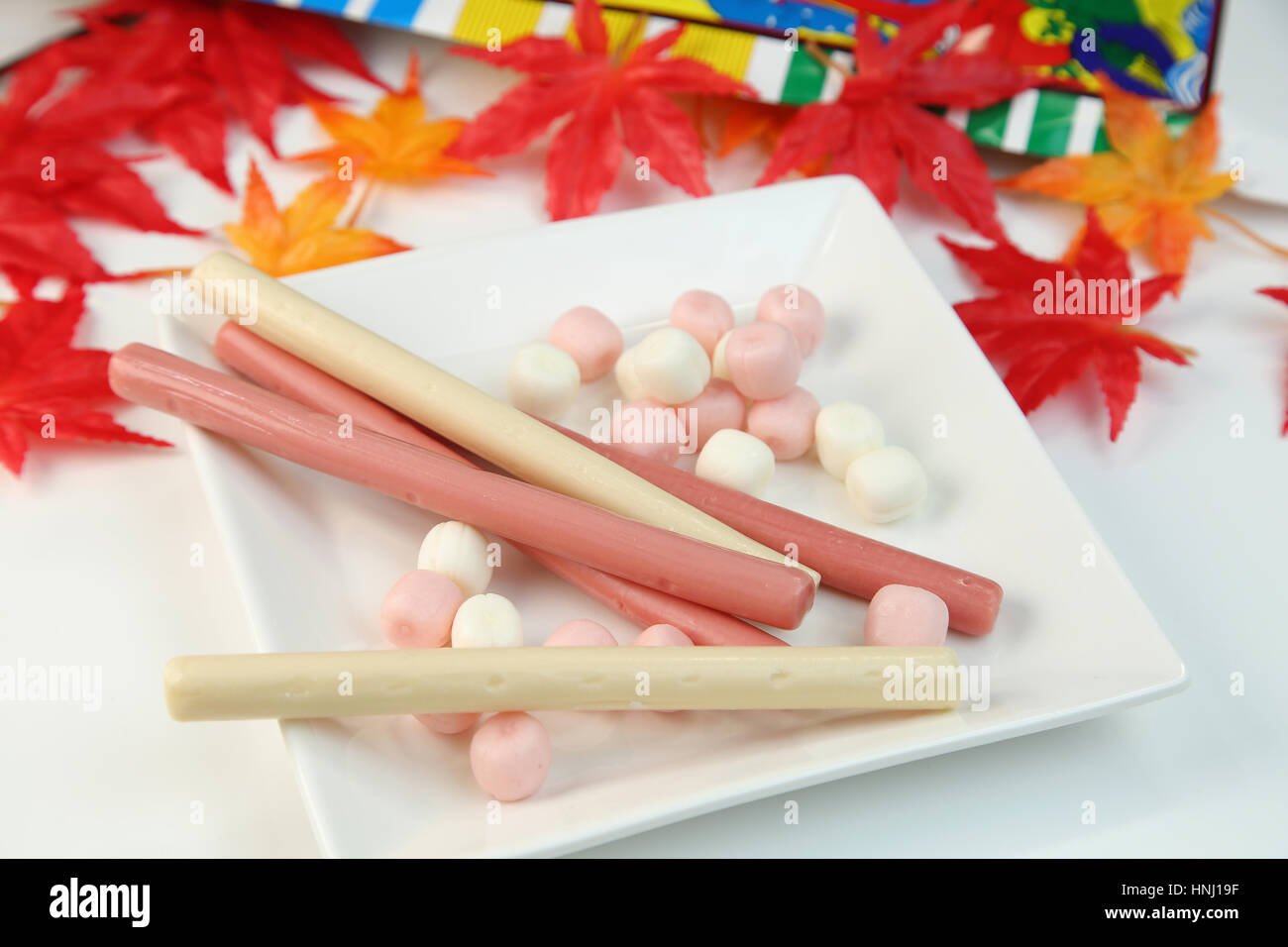Chitoseame（Stick Candy) Stock Photo