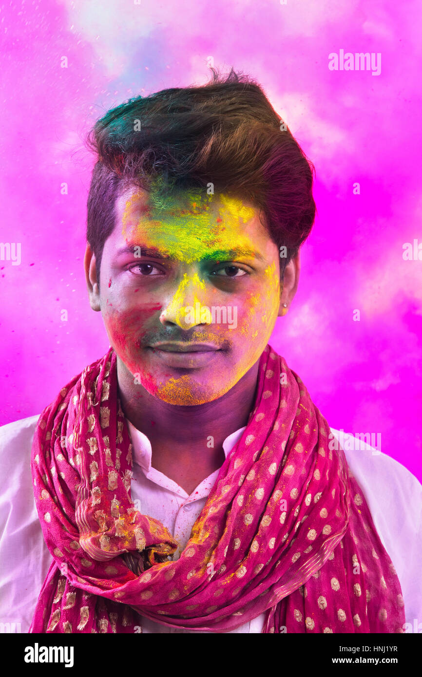 Man with face paint hires stock photography and images Alamy