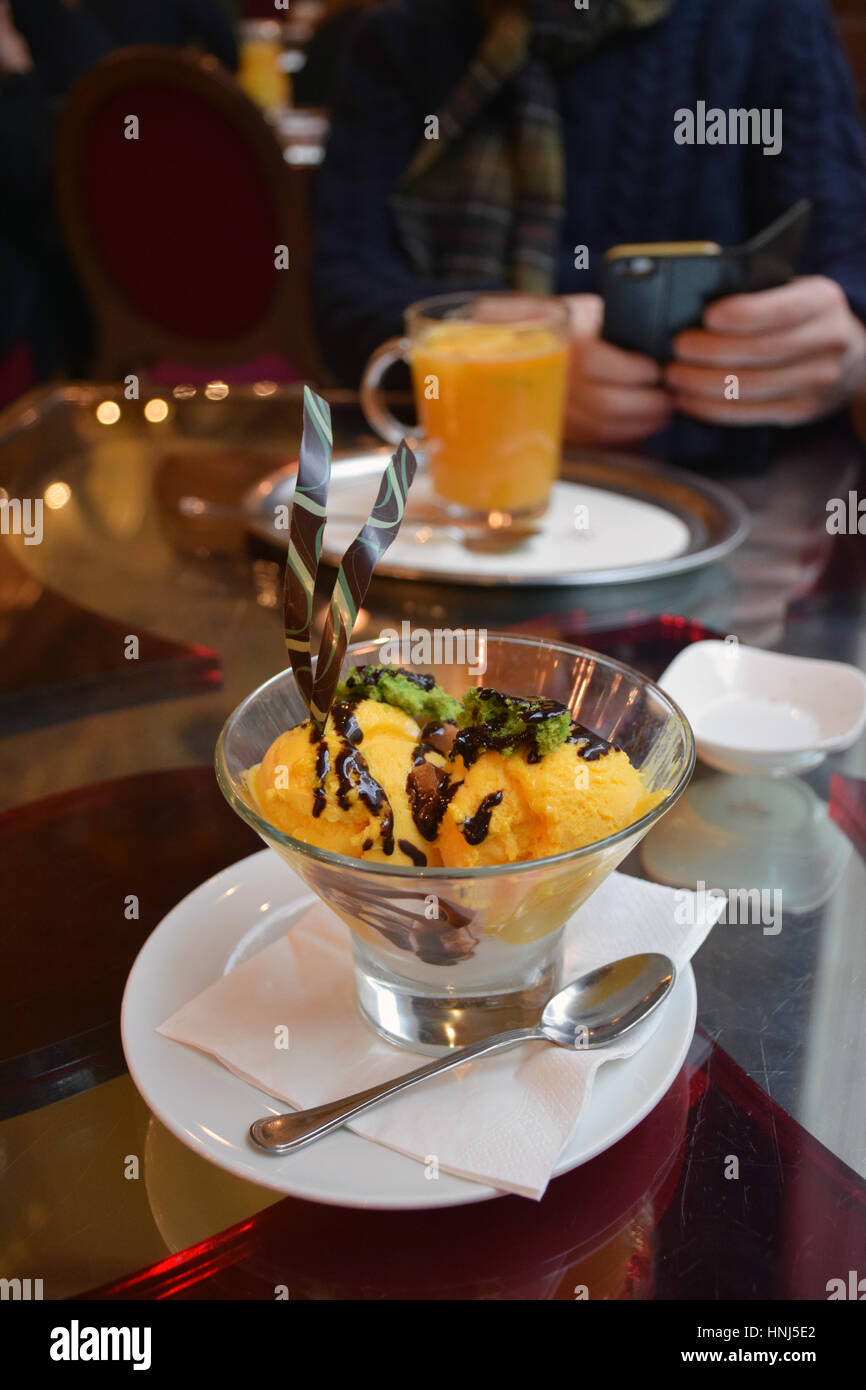 New York Cafe, Budapest, Hungary Stock Photo