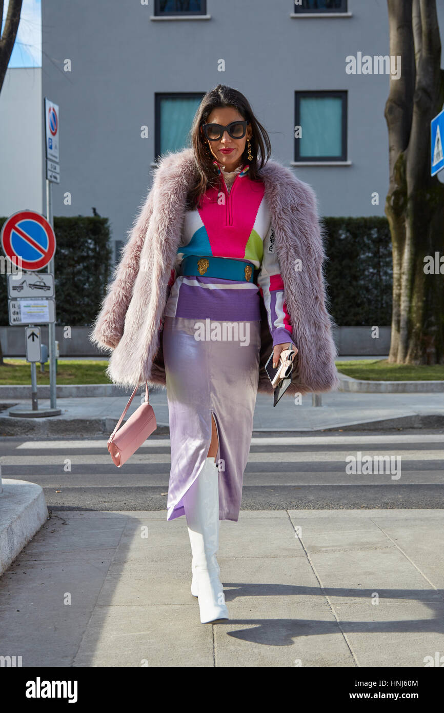 Armani pink fur coat 2025