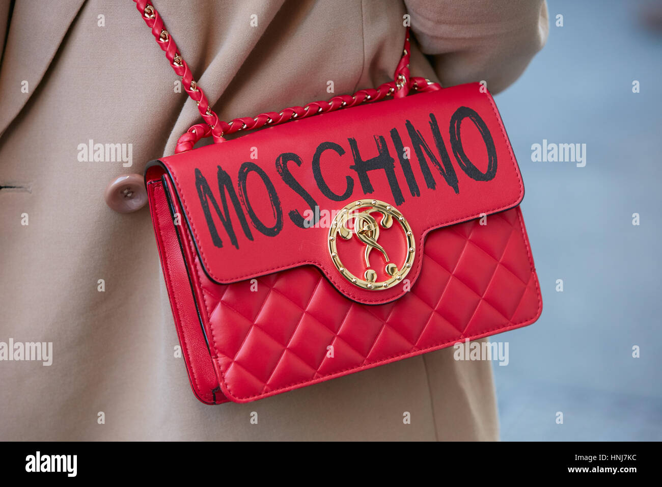 Moschino bag photography and images - Alamy