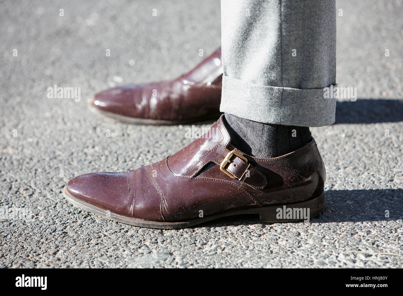 giorgio armani leather shoes