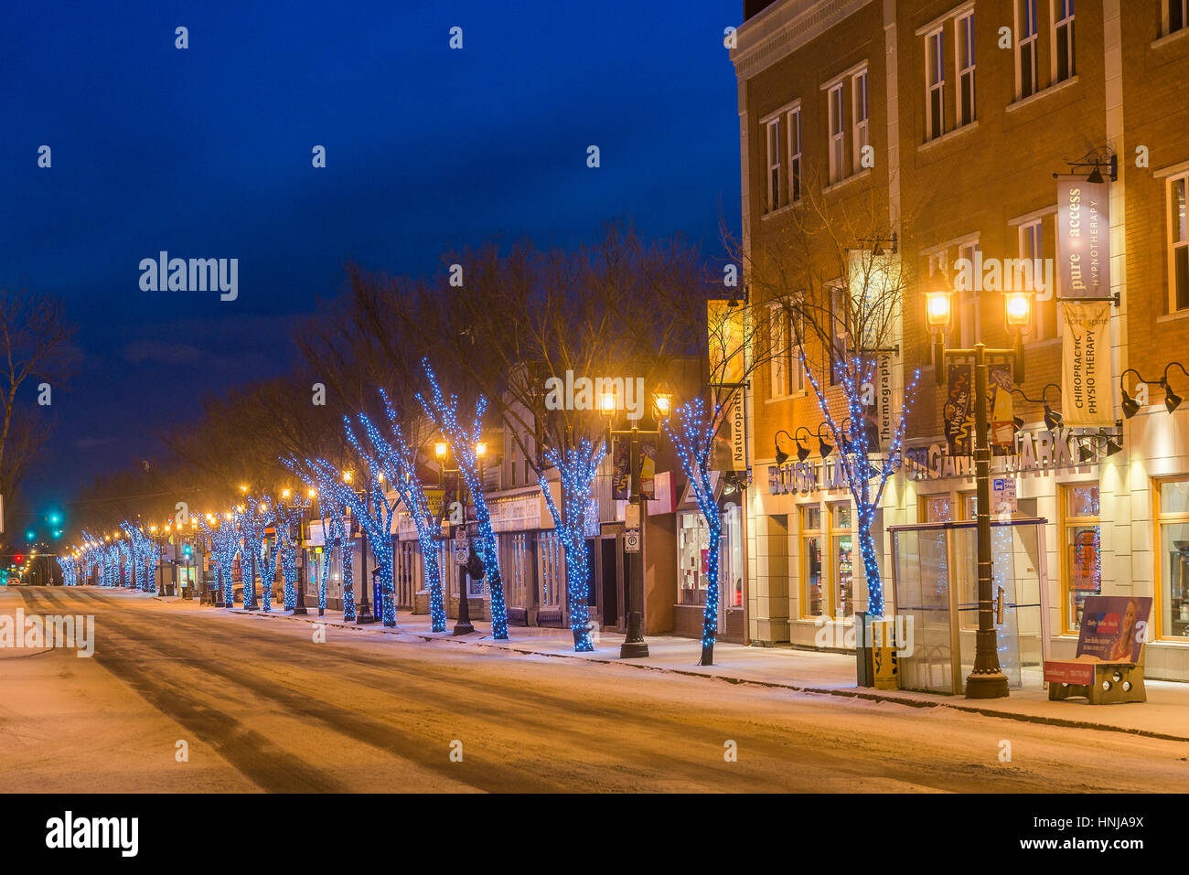 Whyte Avenue, Old Strathcona, Edmonton, Alberta, Canada Stock Photo Alamy