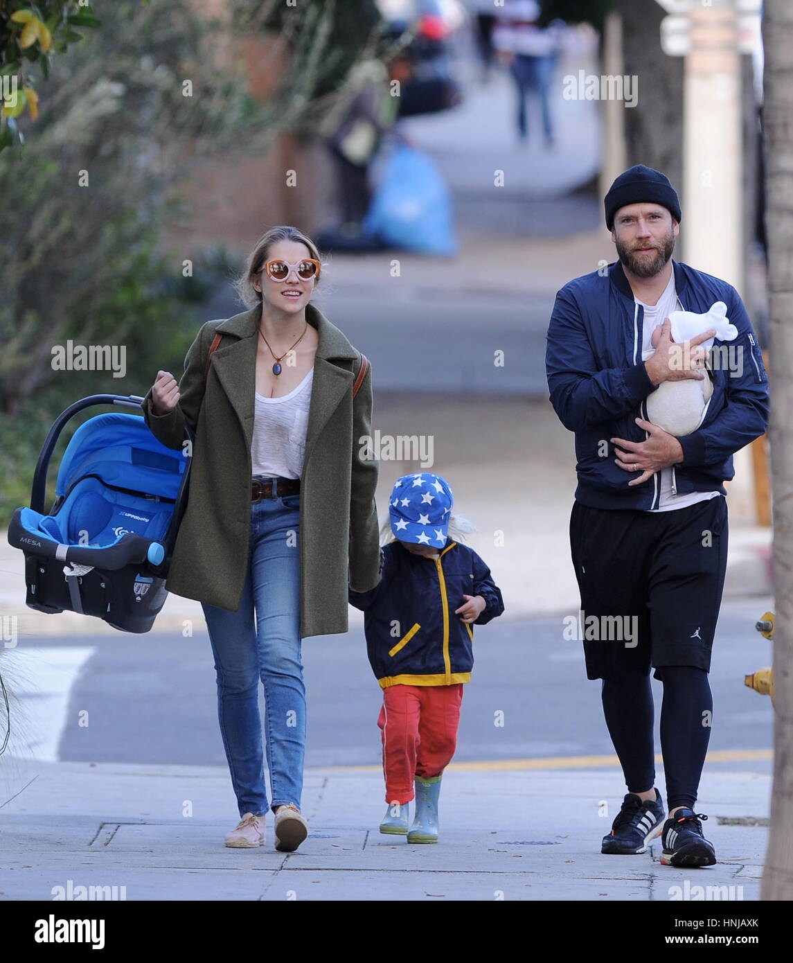 Teresa Palmer leaves Cafe Gratitude at Larchmont Village with husband
