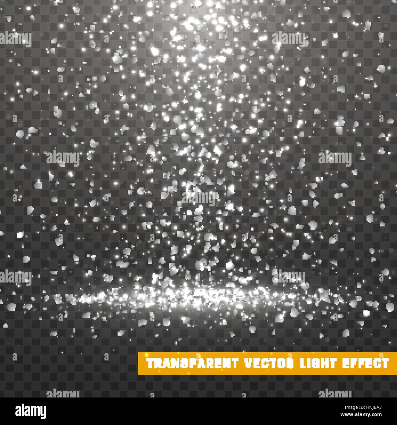 Glitter on a transparent background Royalty Free Vector