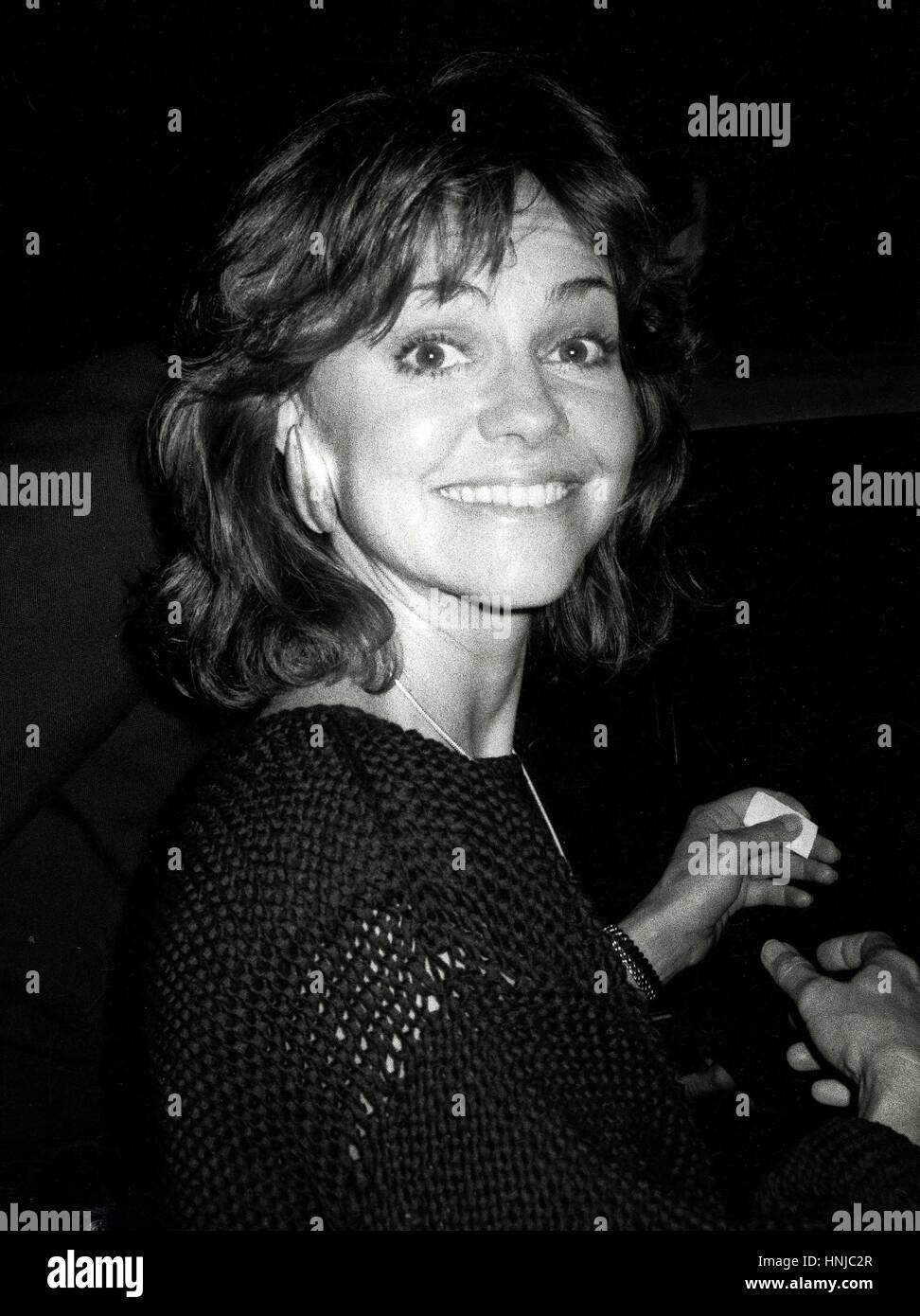 SALLY FIELD (LATE 1980'S) LOS ANGELES, CALIFORNIA CREDIT ALL USES Stock Photo