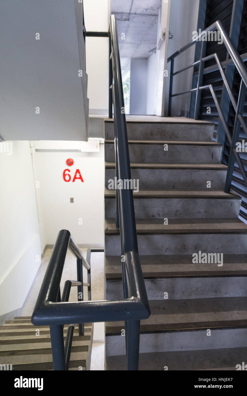 Fire Escape Stairs Plan