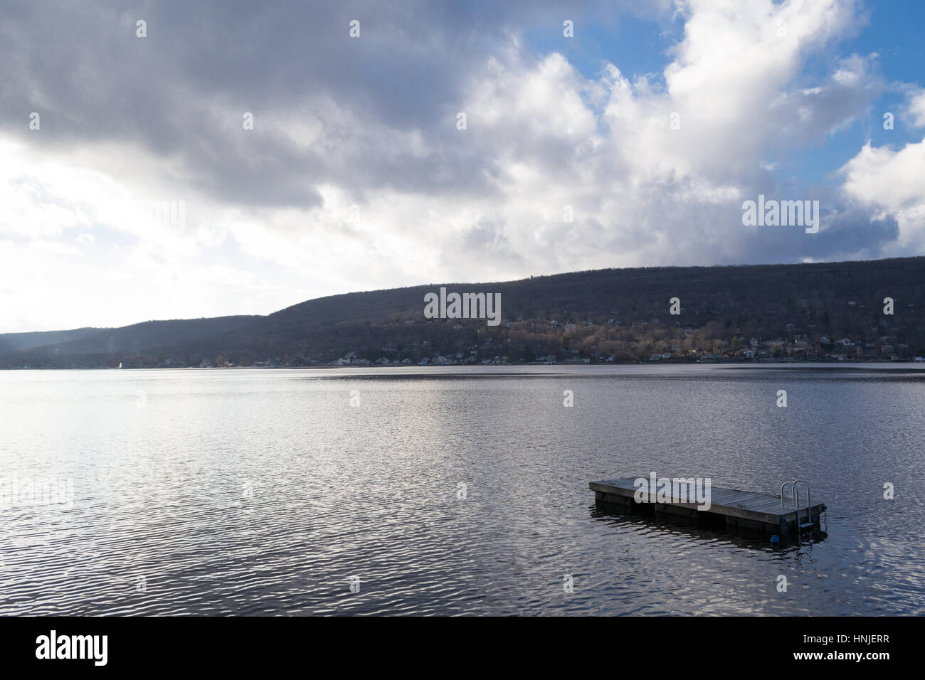 Greenwood Lake is an interstate lake locate in both New York and New