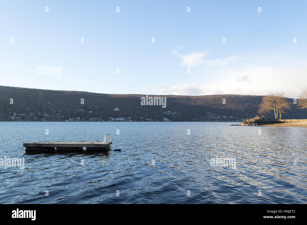 Greenwood Lake is an interstate lake locate in both New York and New