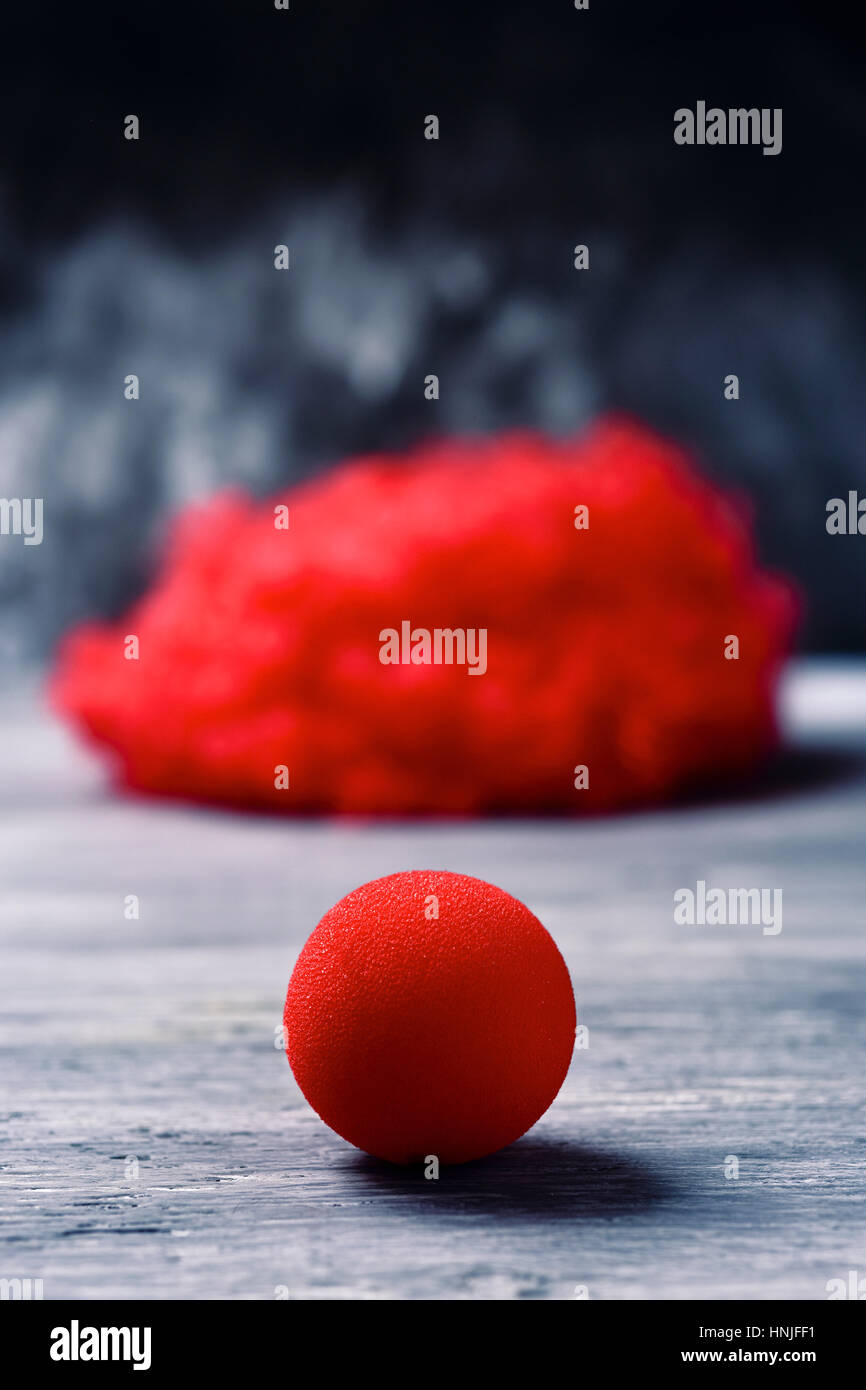 Sad Clown Red Nose High Resolution Stock Photography and Images - Alamy