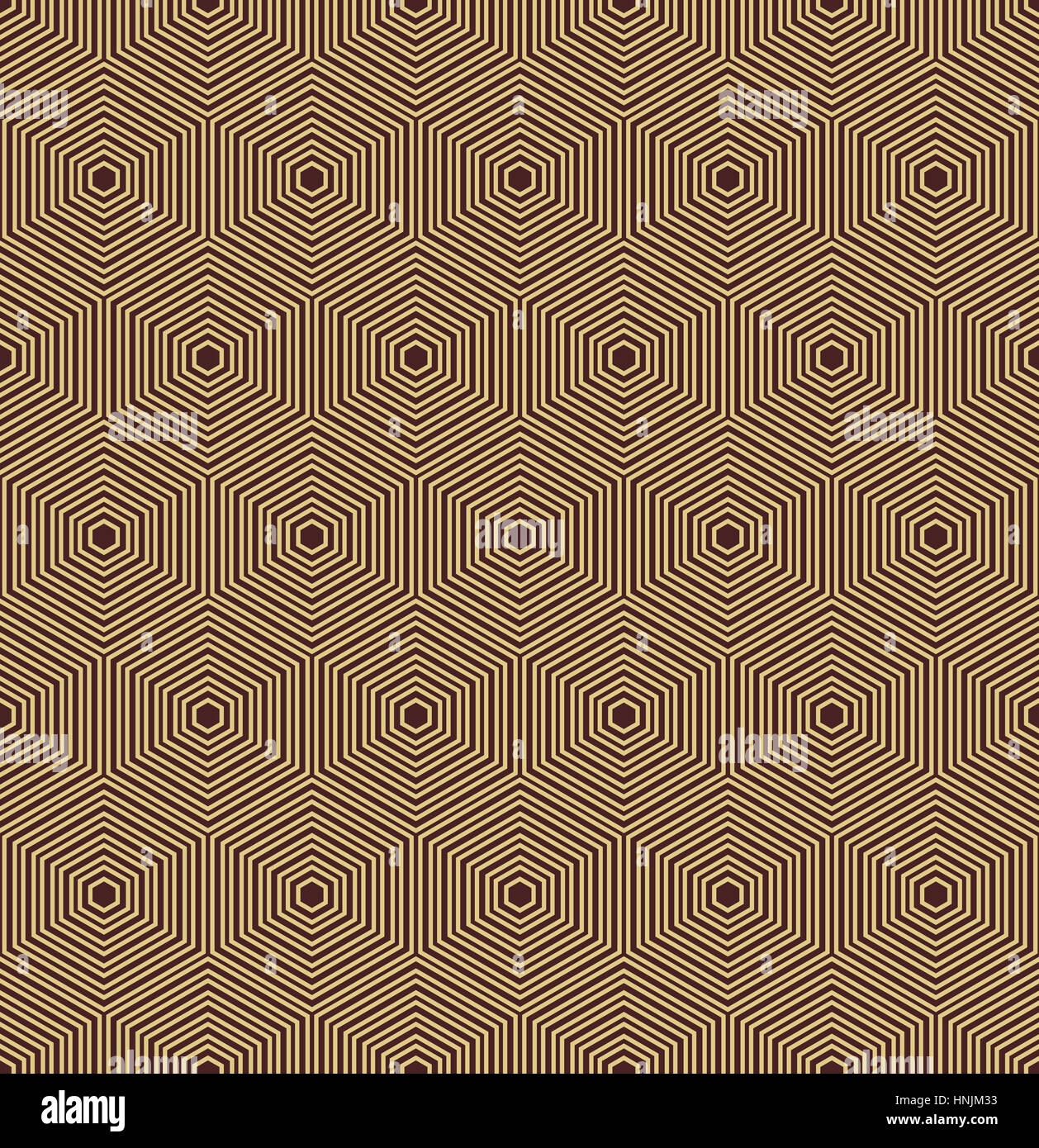 Seamless Abstract Pattern With Hexagons Stock Photo - Alamy