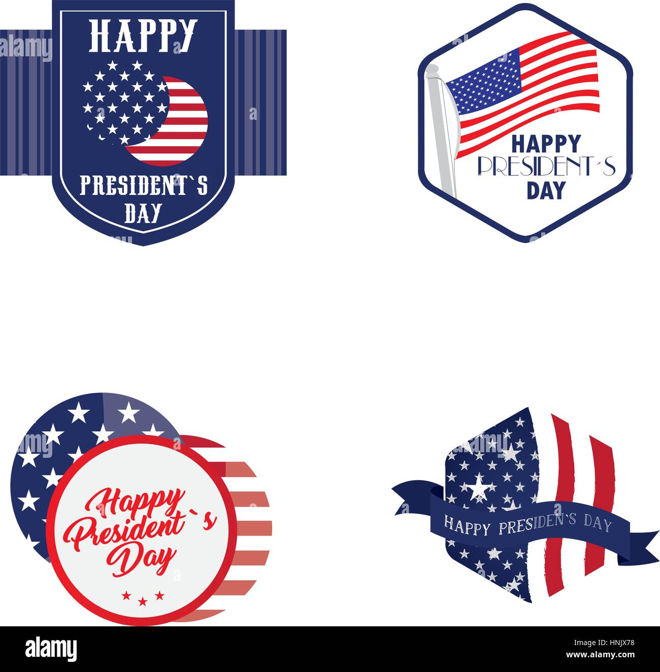 President day illustrations Stock Vector Image & Art - Alamy