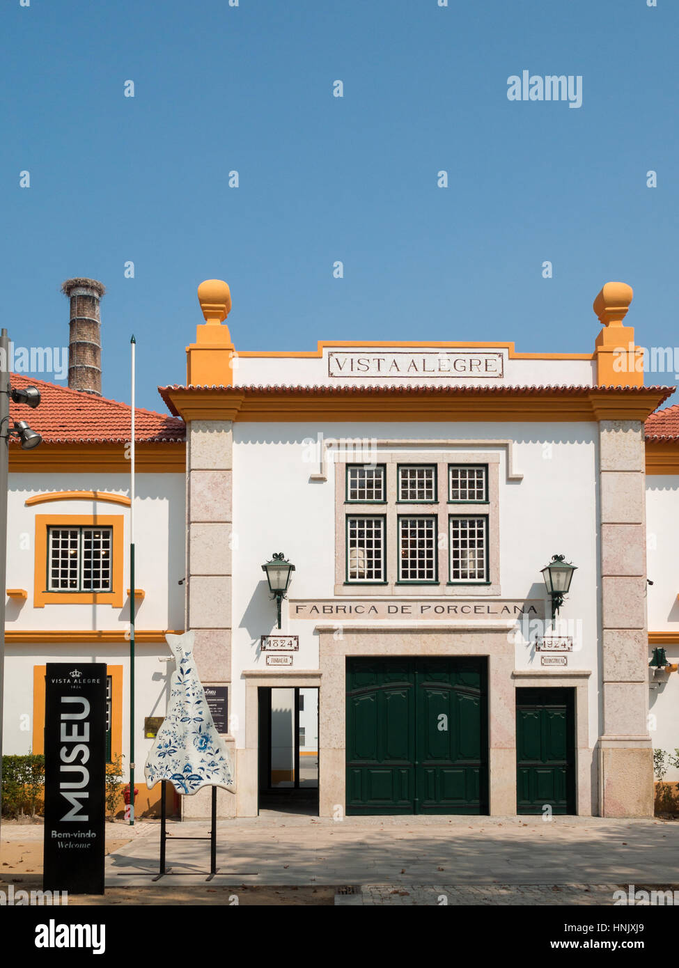 Vista Alegre Museum entrance Stock Photo