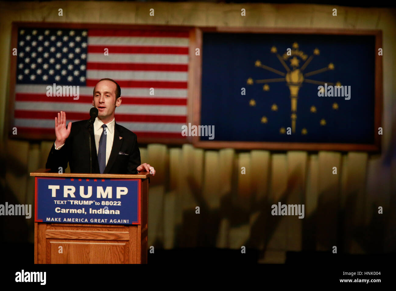 Stephen miller and trump hi-res stock photography and images - Alamy