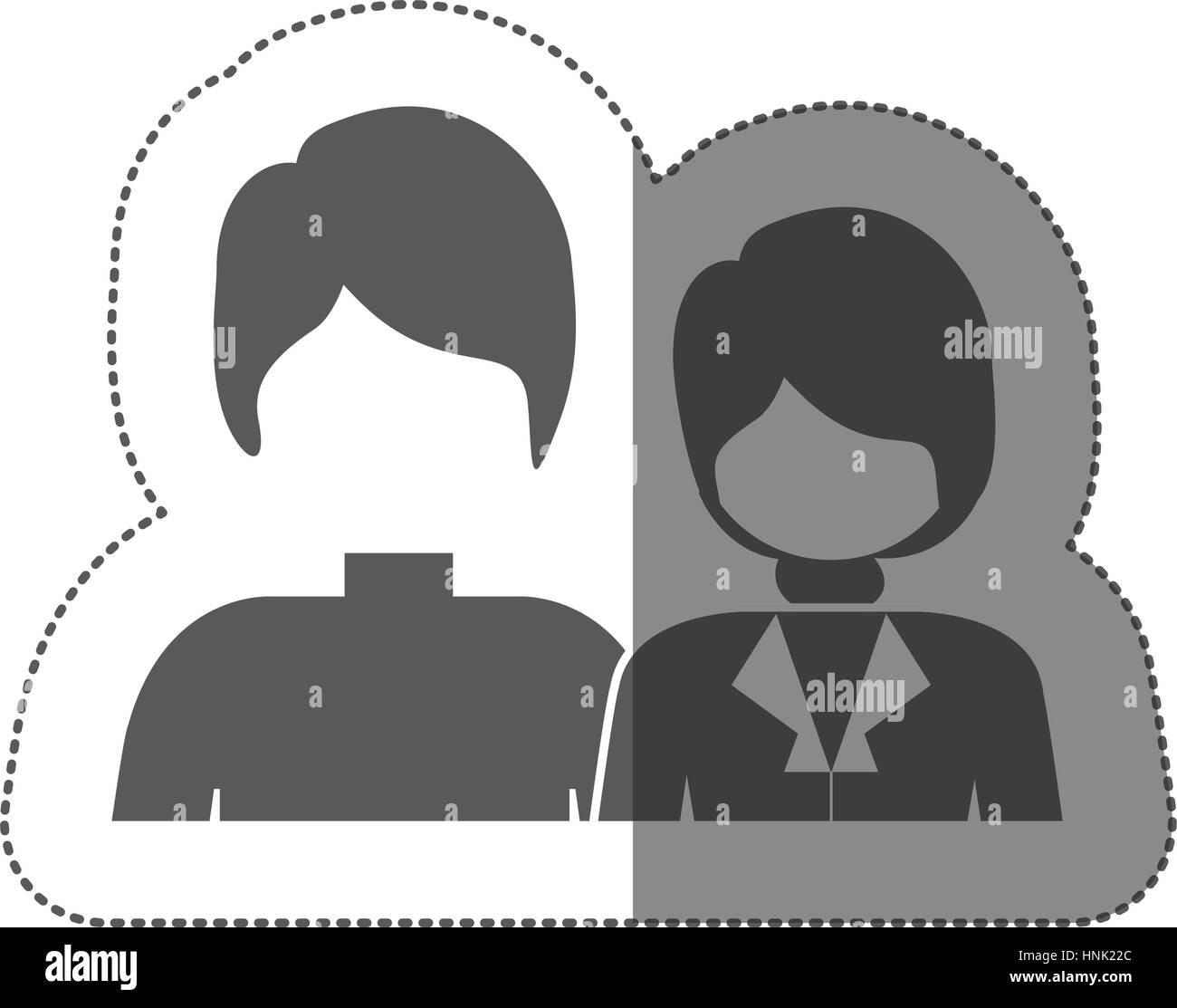 people couple icon stock, vector illustration image Stock Vector Image ...