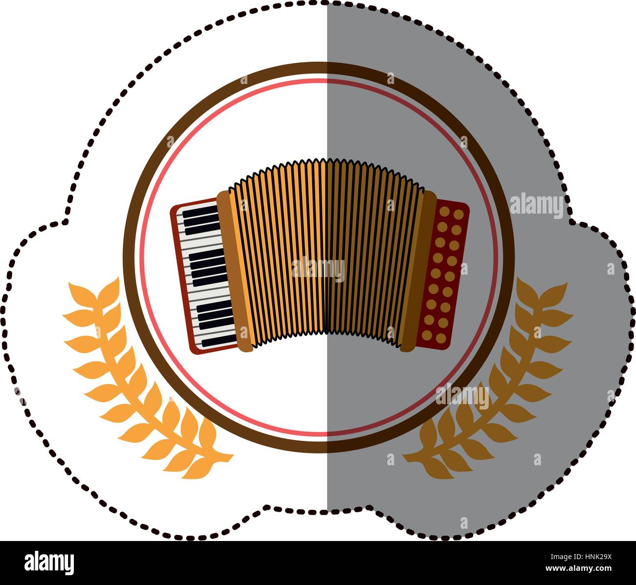 symbol accordion icon stock image, vector illustration Stock Vector Image & Art Alamy