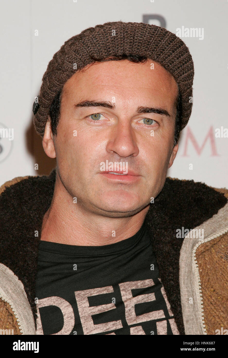 Julian McMahon arrives at the Maxim Super Bowl party at the Stone Rose at the Fairmont Scottsdale Princess in Scottsdale, AZ on Friday, Feb. 1, 2008. Photo by Francis Specker Stock Photo