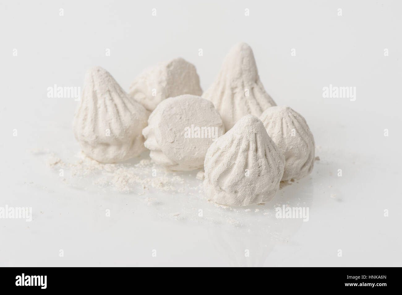 white clay filler or soft-prepared chalk or clay rich in alumina Stock  Photo - Alamy